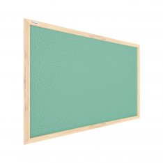 ALLboards korková tabule v dřevěném rámu 60x40 cm- MINT