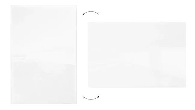 Sklenená tabuľa 90x60 ALLboards PREMIUM SUPERWHITE