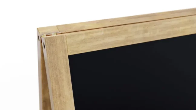 Reklamní áčko s křídovou tabulí 100x50 cm-přírodní rám