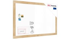 Magnetická tabuľa PREMIUM 180x120 cm v ráme vo farbe duba