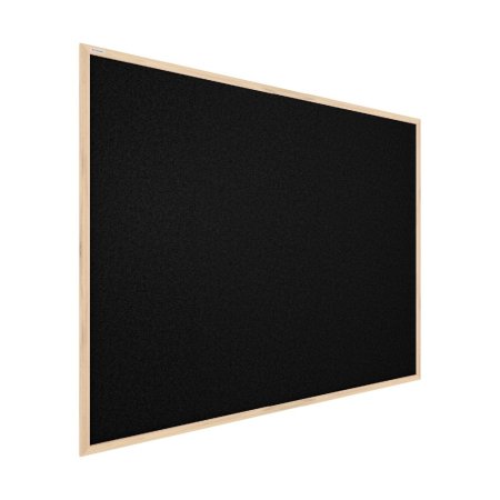 Černá korková tabule (dřevěný rám) 90x60 cm