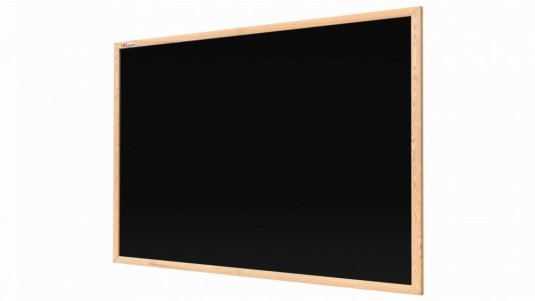 Čierna kriedová magnetická tabuľa v drevenom ráme 90x60 cm + MSMIX30 + K6 ZADARMO