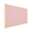 ALLboards korková tabule v dřevěném rámu 60x40 cm- PINK