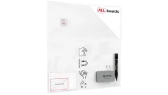 Sklenená tabuľa 120x120 ALLboards PREMIUM