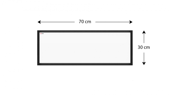 Magnetická tabule 30x70 ALLboards COLOR