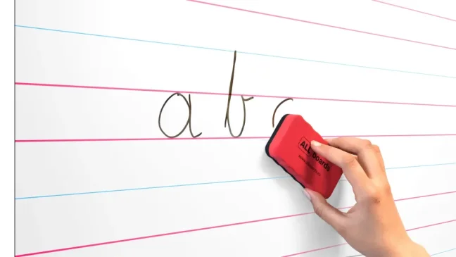 Allboards magnetická folie s trojlinkou -145x95  cm