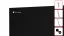 Bezrámová magnetická kriedová tabuľa magnetický panel SLIMboard 150x120 cm