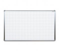 Magnetická tabule 170x100 čtverce ALLboards PREMIUM PL71710KR