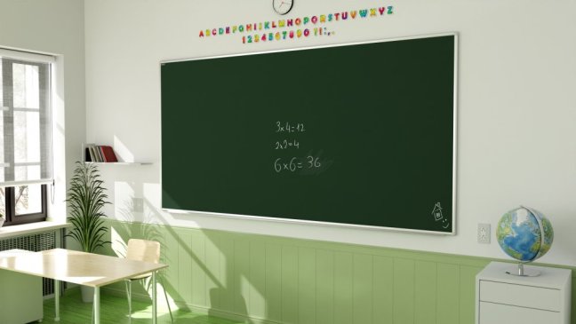 Allboards magnetická kriedová tabuľa 240x120 cm (zelená)
