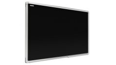 Kriedová magnetická tabuľa s hliníkovým rámom 90x60 cm+ drevený bukový stojan