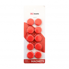 Magnet na tabule 20mm - Červená