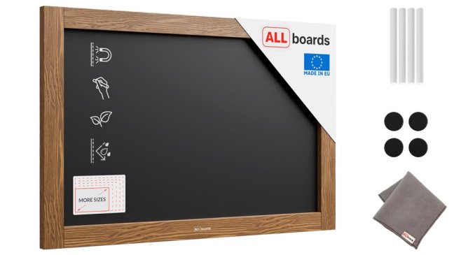 Magnetická tabuľa 60x40 ALLboards NATURAL VODEODOLNÁ
