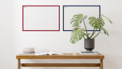 Magnetická tabule 60x40 ALLboards COLOR