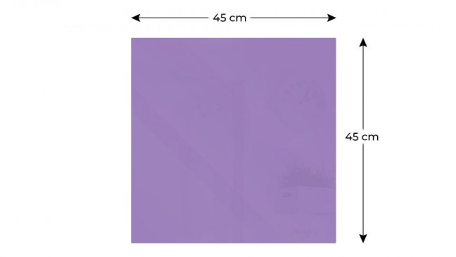 Magnetická sklenená tabuľa  Lavender field 90x60  cm