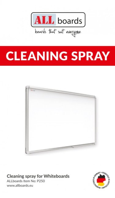 Allboards prípravok na čistenie bielych tabúľ 250 ml