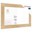 Magnetická tabuľa PREMIUM 90x60 cm v ráme vo farbe duba