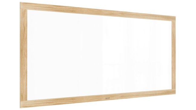 Magnetická tabuľa PREMIUM 240x120 cm v ráme vo farbe duba
