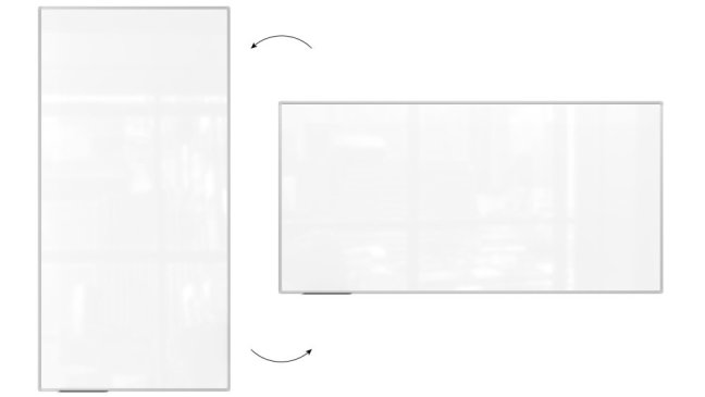 Magnetická tabule 240x120 ALLboards PREMIUM