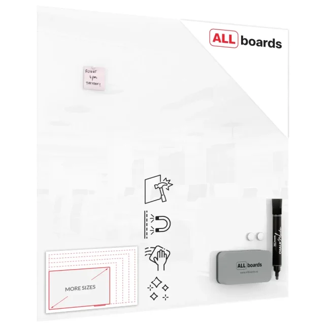 Skleněná tabule 120x120 ALLboards PREMIUM