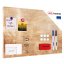 Magnetická tabuľa METALboards, masívne drevo 60x40 cm