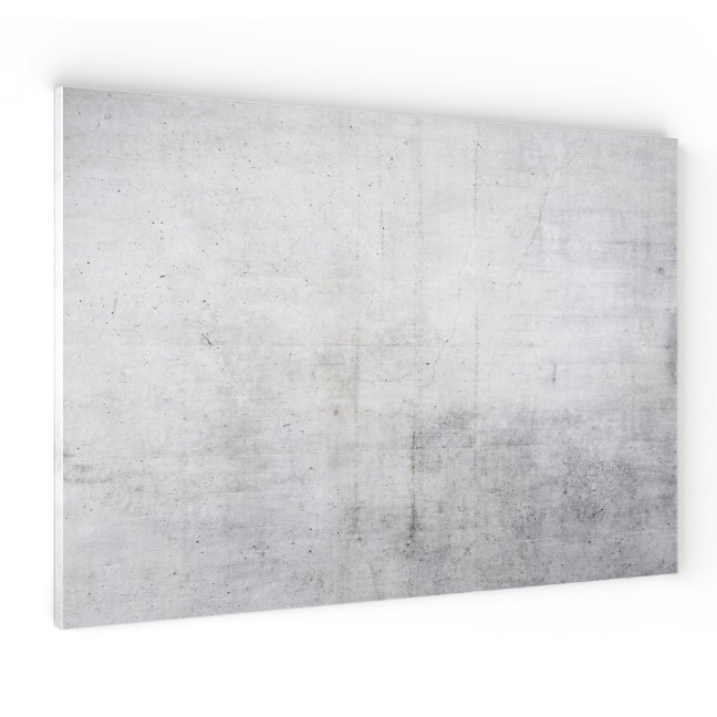 Magnetická tabuľa METALboards cement 90x60 cm