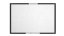 Magnetická tabuľa 120x90 ALLboards METAL - čierna