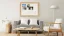 Magnetická tabule PREMIUM 120x90 cm v rámu v barvě dubu