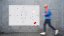 Magnetická tabuľa 150x100 cm futbalové ihrisko ALLboards PREMIUM