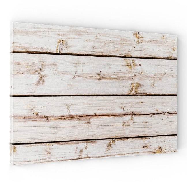 Magnetická tabuľa METALboards biela prkna 60x40 cm