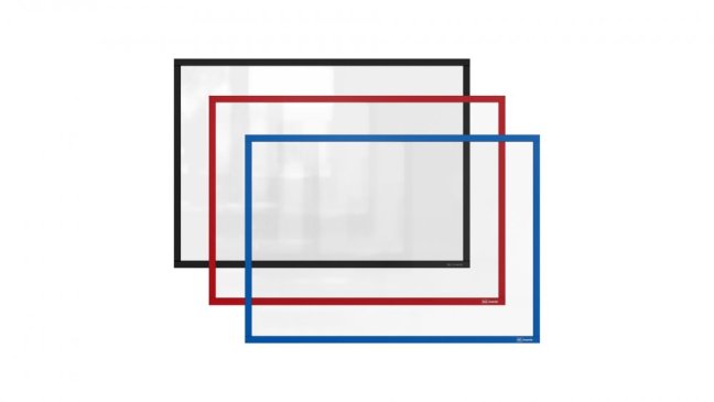 Magnetická kapsa na papier A3 - červená