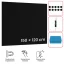 Bezrámová magnetická křídová tabule magnetický panel SLIMboard 150x120 cm + PŘÍSLUŠENSTVÍ ZDARMA