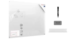 Skleněná nemagnetická tabule TRANSPARENTNÍ 150×120 cm