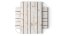 Magnetická tabuľa METALboards biela prkna 60x40 cm