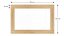 Magnetická tabuľa PREMIUM 90x60 cm v ráme vo farbe duba