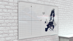 Magnetická tabuľa 160x120 ALLboards PREMIUM