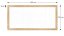 Magnetická tabule PREMIUM 200x100 cm v rámu v barvě dubu