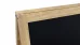 Reklamné áčko s kriedovou tabuľou 100x60 cm - prírodný rám