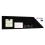 Bezrámová magnetická kriedová tabuľa magnetický panel SLIMboard 60x15 cm