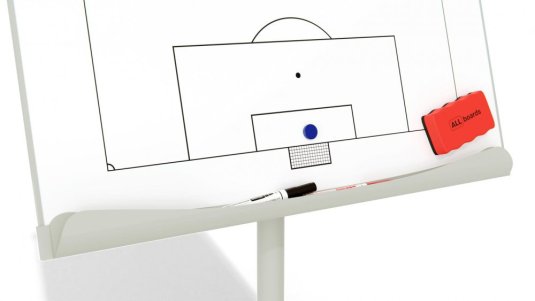 Flipchart mobilná trénerská tabuľa na kolieskach 100x70 cm ALLboards CLASSIC