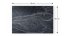 Magnetická tabuľa METALboards tmavý kameň 90x60 cm