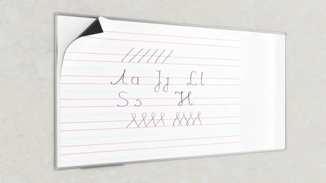 Allboards magnetická folie s trojlinkou -145x95  cm