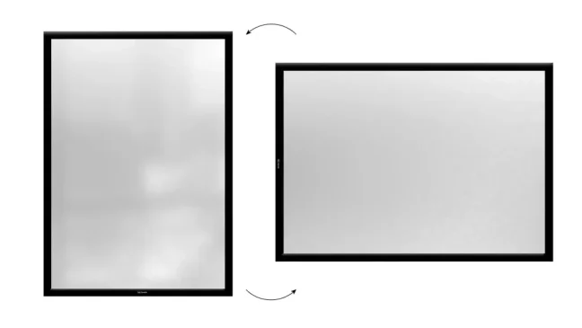 Plakátový rám A1 OWZ – černý, zacvakávací