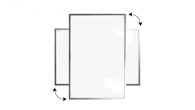 Magnetická tabuľa 60x40 ALLboards COLOR