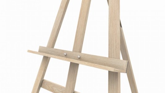 Dřevěný bukový stojan 145 cm - malířský