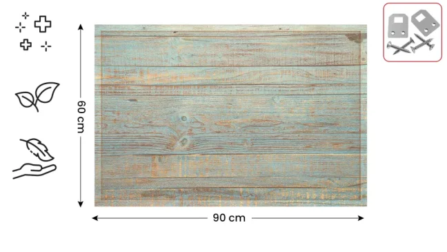 Potlačená korková tabuľa DVOJFAREBNÉ DOSKY 90x60 cm, drevený rám