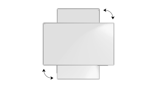 Magnetická tabuľa 160x120 ALLboards PREMIUM