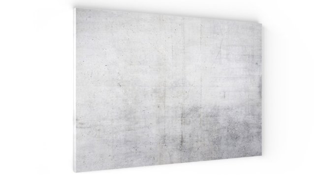 Magnetická tabuľa METALboards cement 90x60 cm