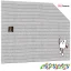 Filcové nástenné panely 30×30 cm sivé – 6 ks