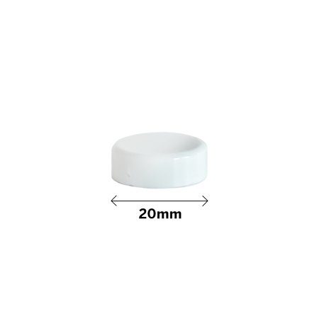 Magnet na tabule 20mm - Bílá