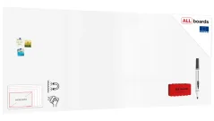 Magnetická tabule SLIMboard bezrámová smazatelná za sucha 29.7x21 cm + PŘÍSLUŠENSTVÍ ZDARMA